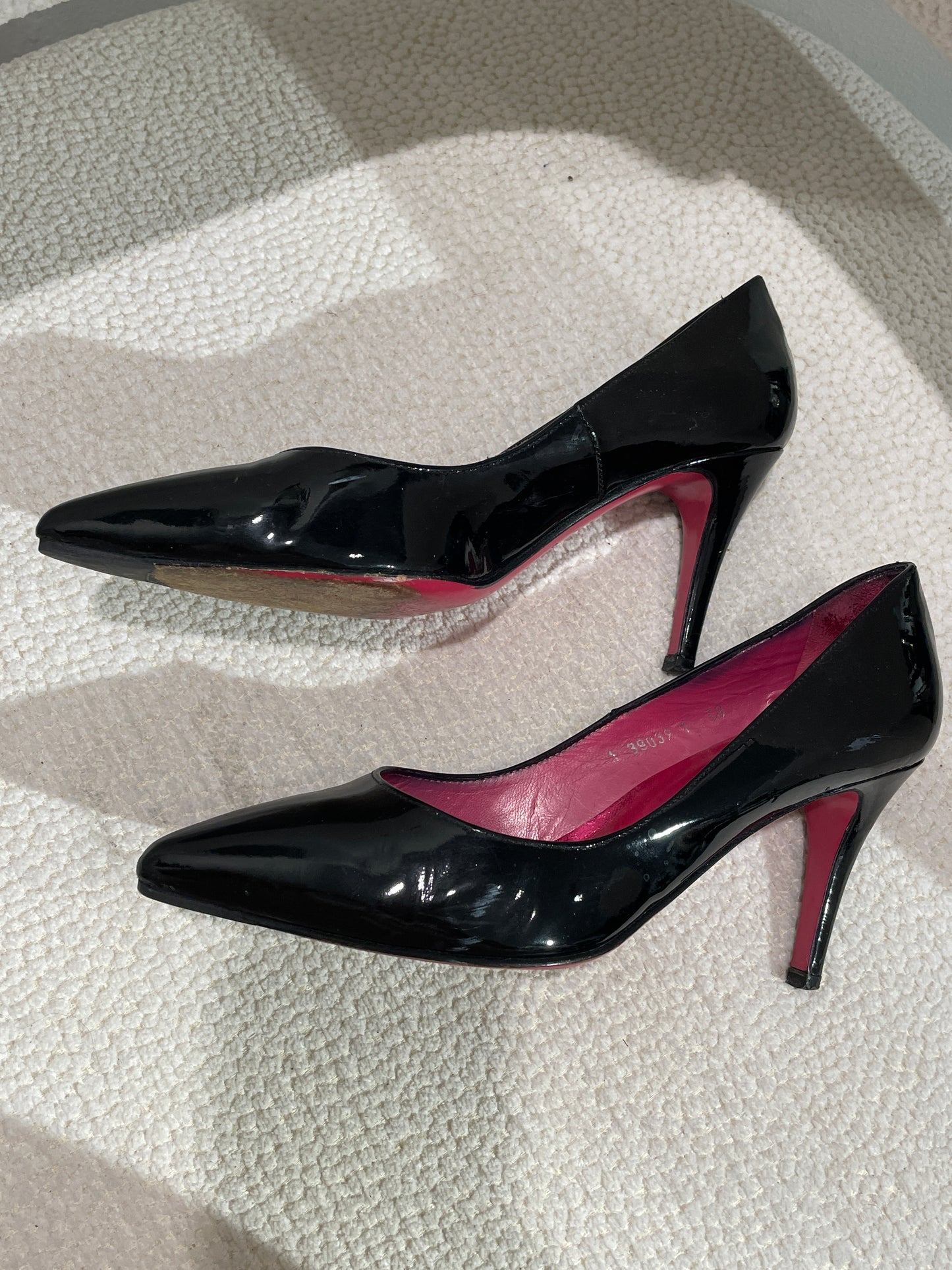Ursula Mascaro – heels / pumps - Patent Leather - black - 38
