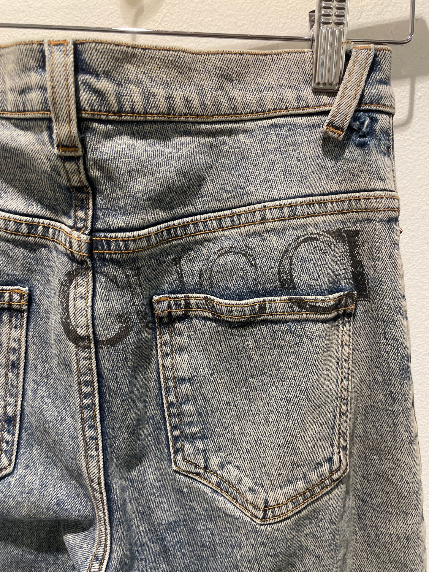 Gucci - Denim Logo pants - skinny - W25 - Medinas Wardrobe