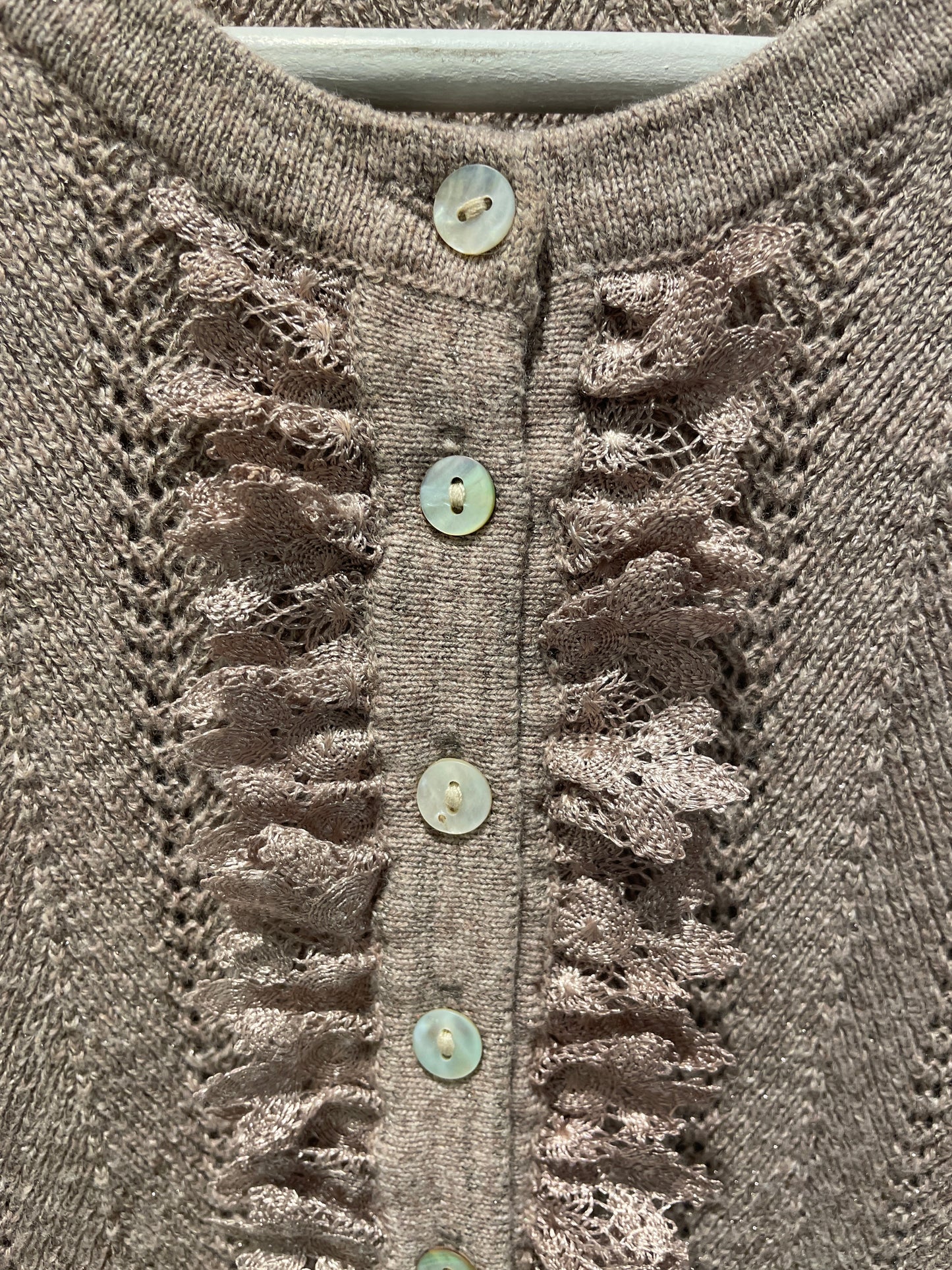Gustav knit - taupe/nougat - M