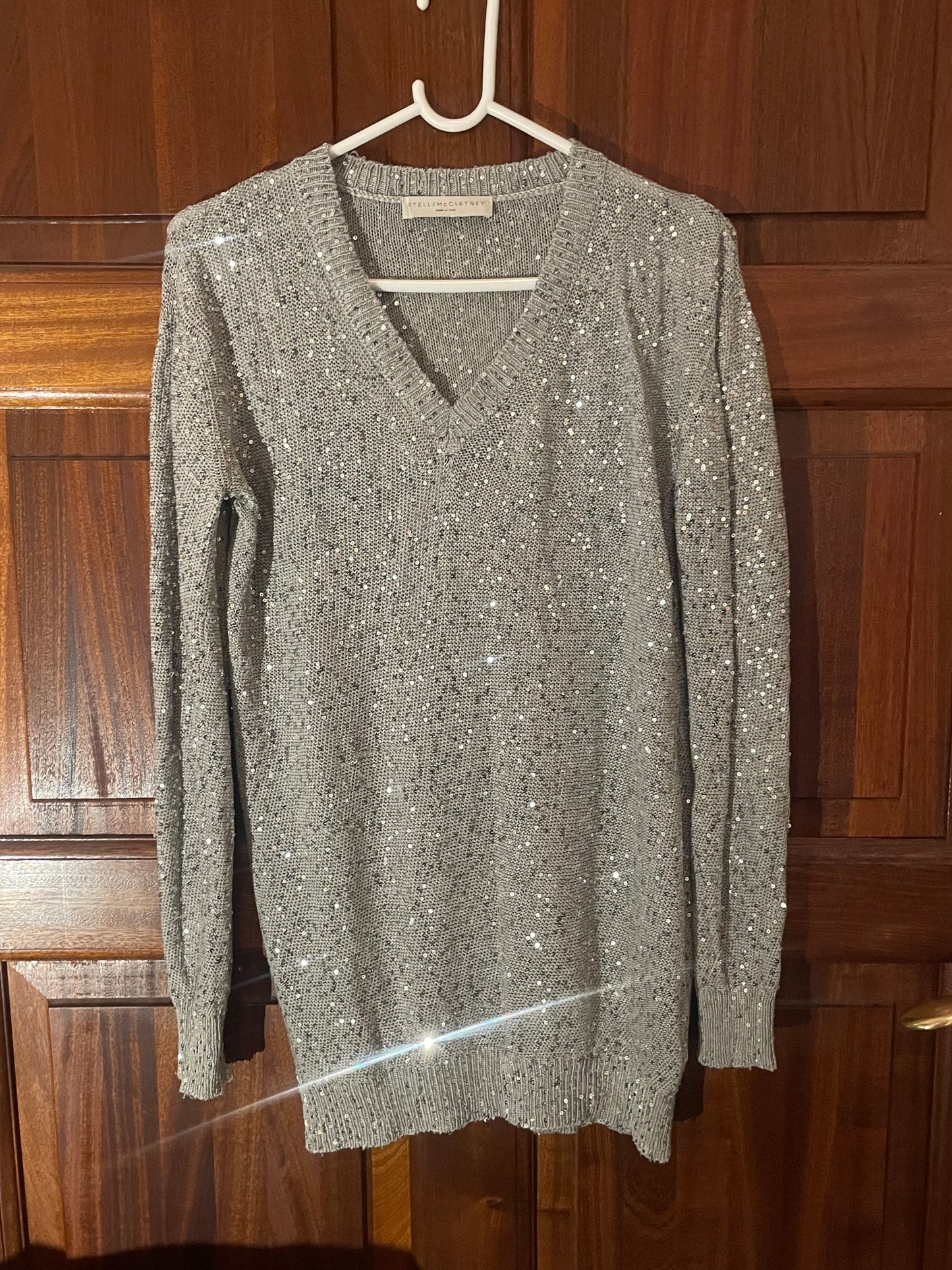 Strik m pailetter - Stella McCartney - str S og M