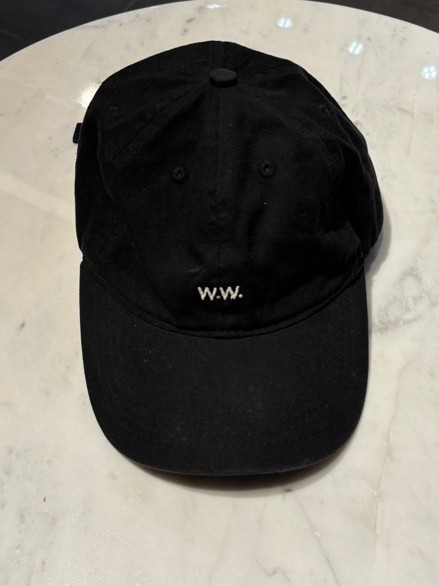 Wood Wood - Black & White Cap - Medinas Wardrobe