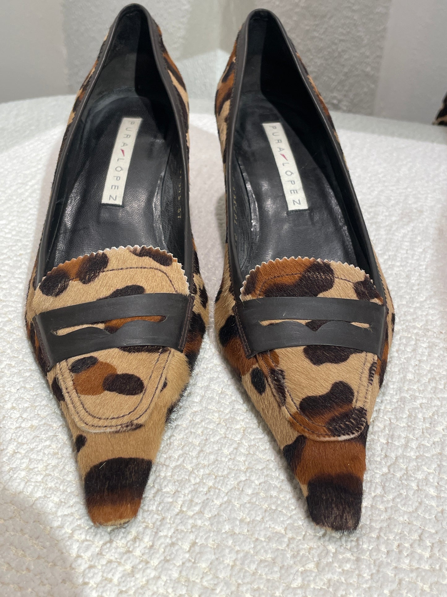 Pura Lopez  – Ponyhair Leo heels - 37