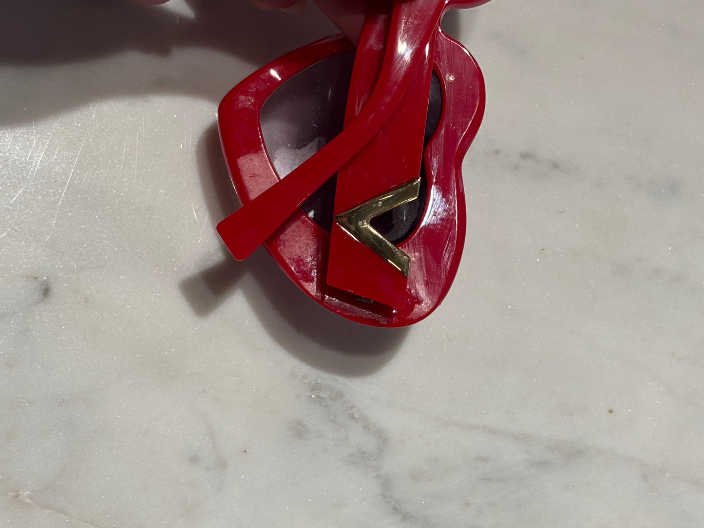 Sunglasses - Heartshaped - Red - Medinas Wardrobe
