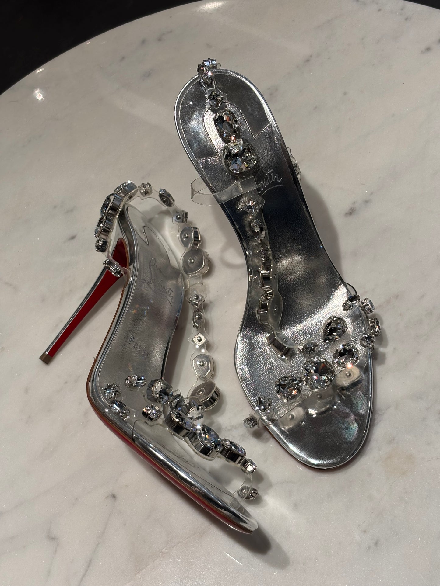 Christian Louboutin - Rosalie Jewel heels - 39,5 - Medinas Wardrobe