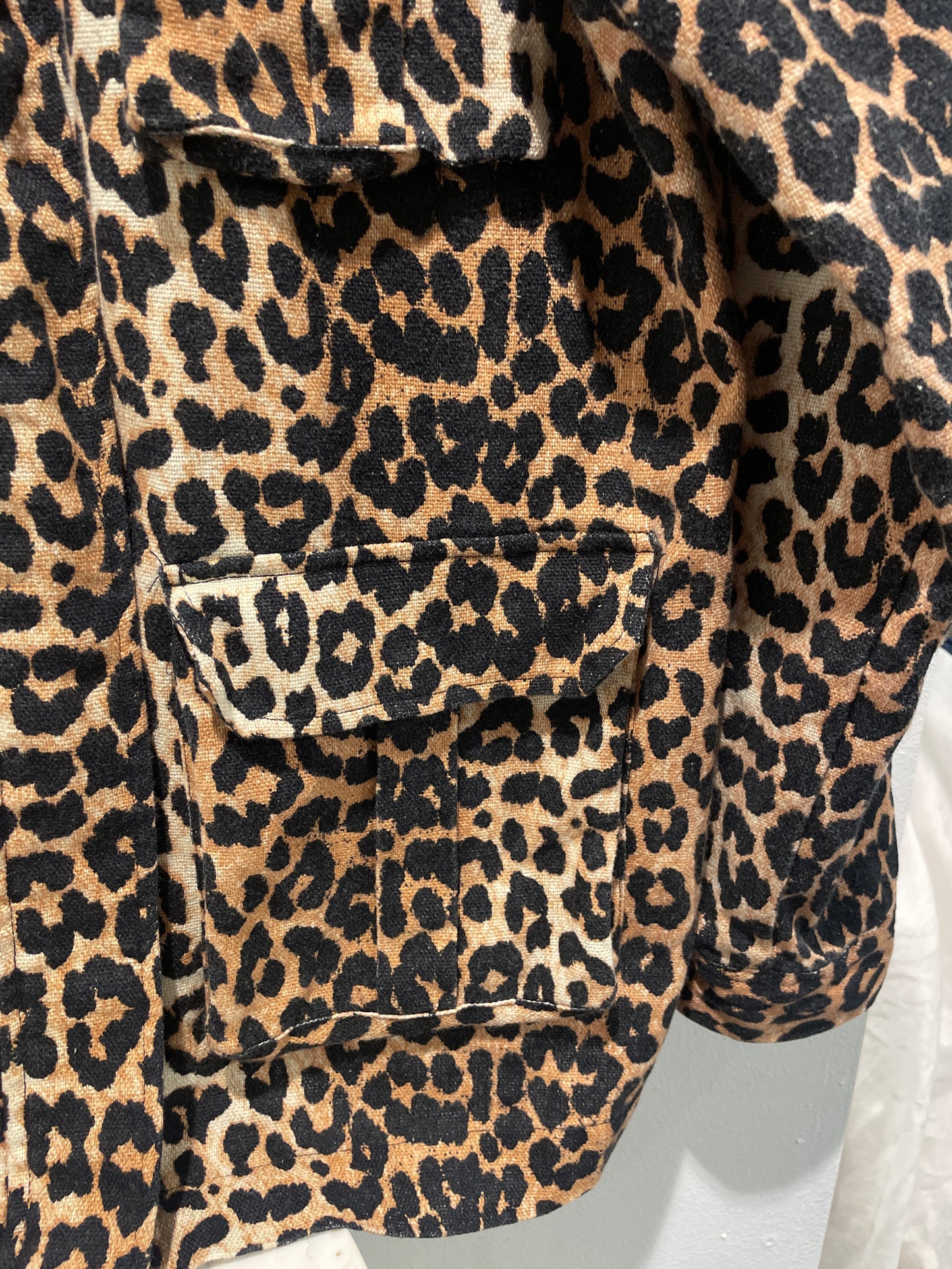 Ganni - Cargo Leoprint - EU38