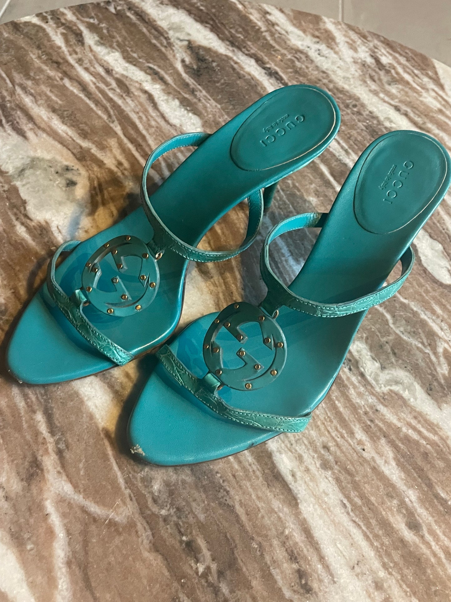 Gucci - GG logo sandaler
