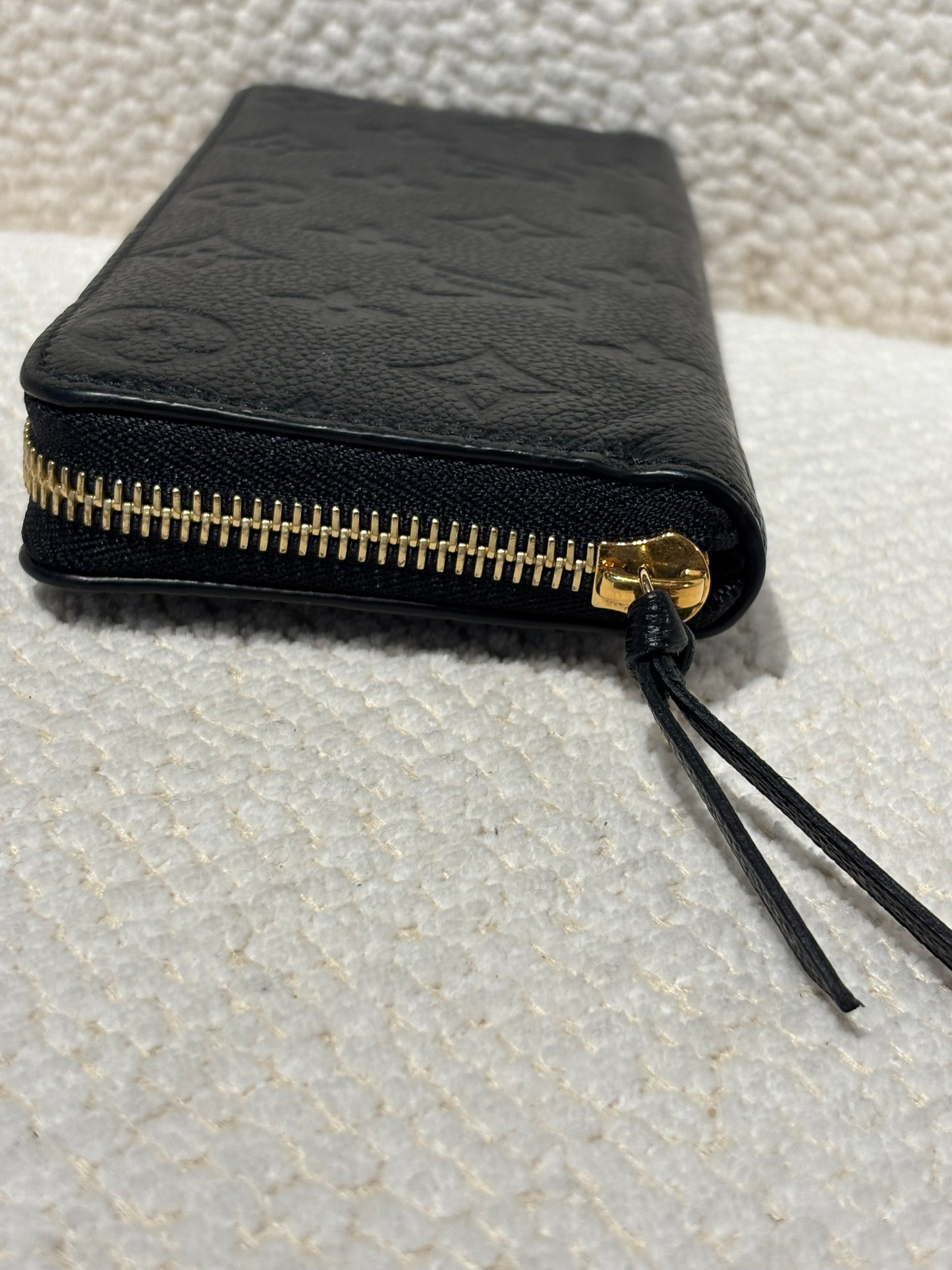 Louis Vuitton Wallet – Monogram Empreinte Leather in Black