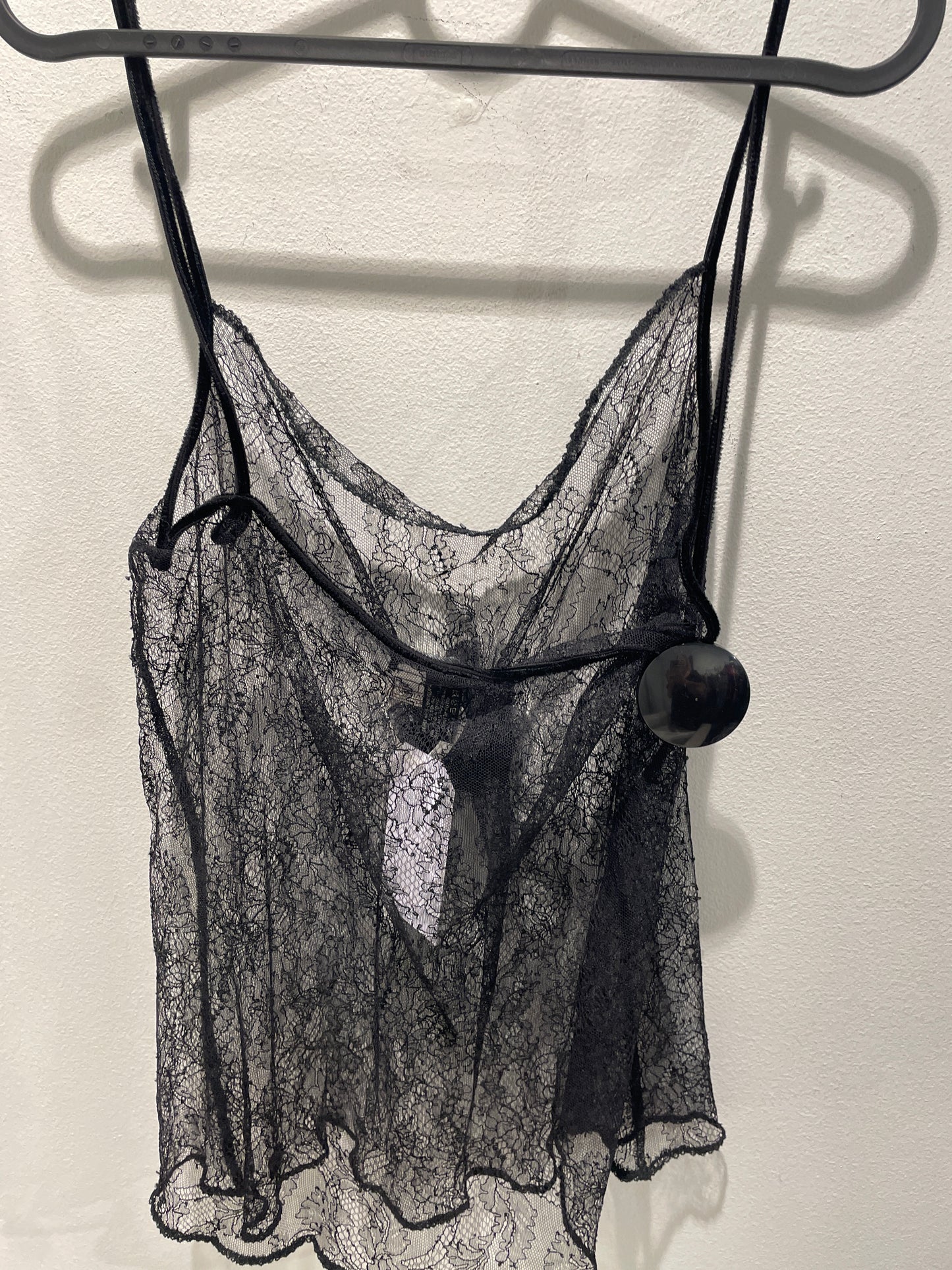 Chanel Top – Lace with Camelia – EU38