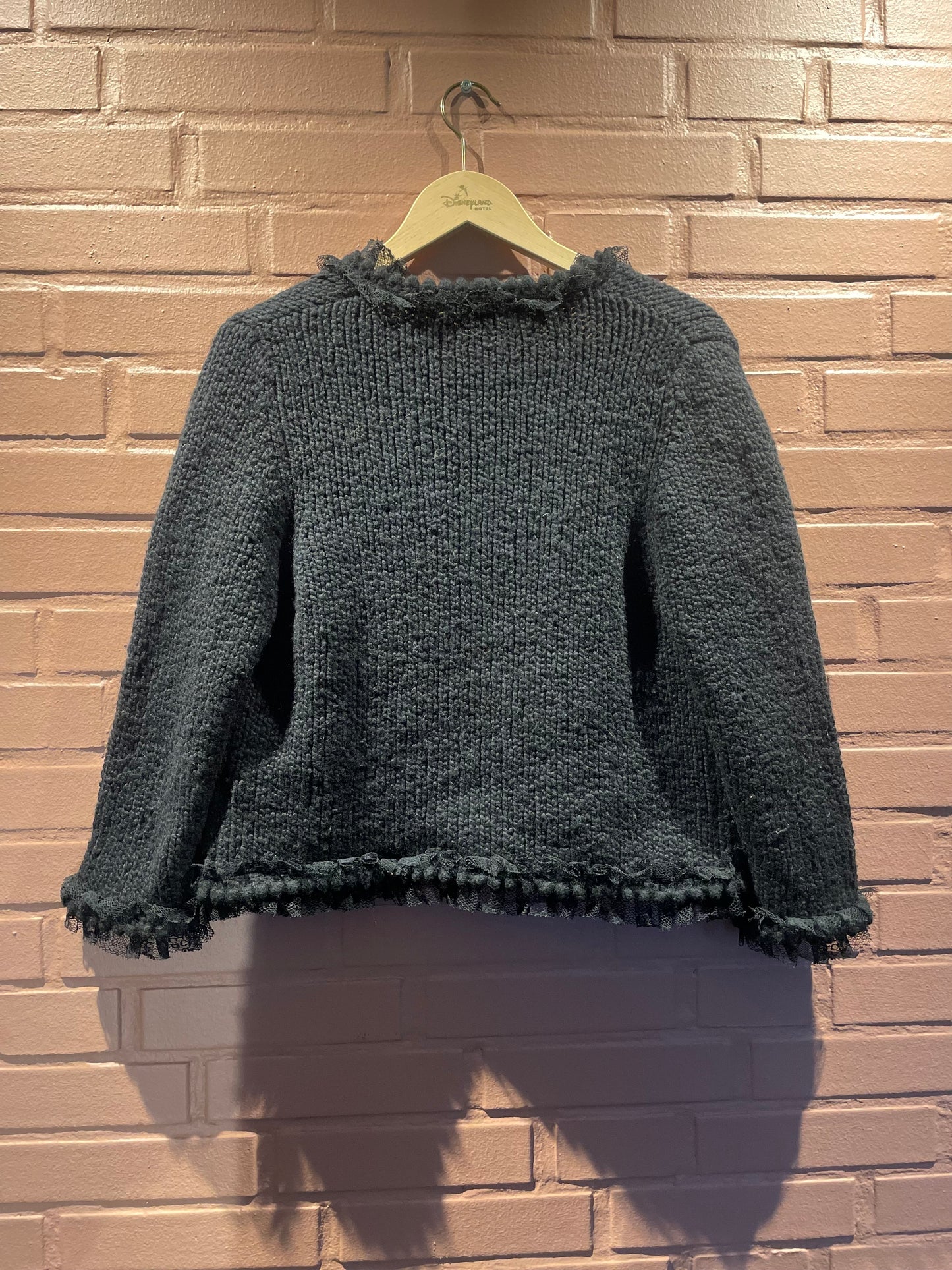 Chanel Cashmere Jakke - sort