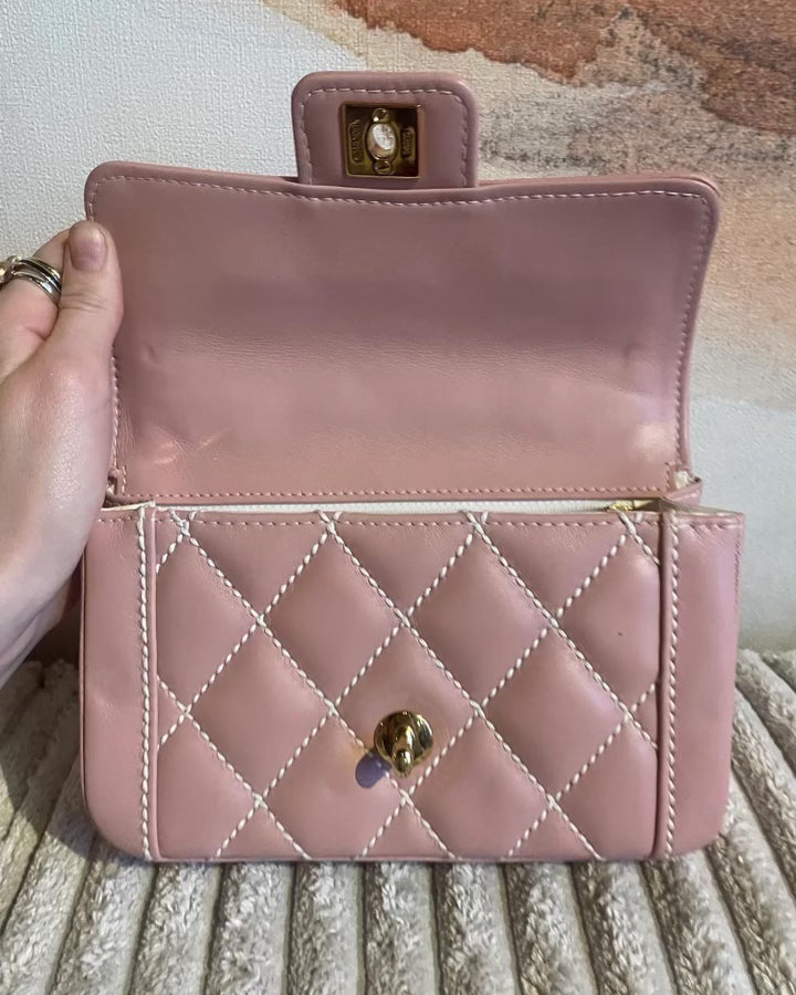 Chanel mini flap håndtaske