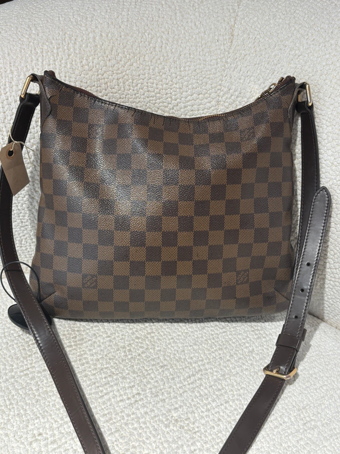 Louis Vuitton Bloomsbury PM Bag – Damier Ebene Logo Canvas