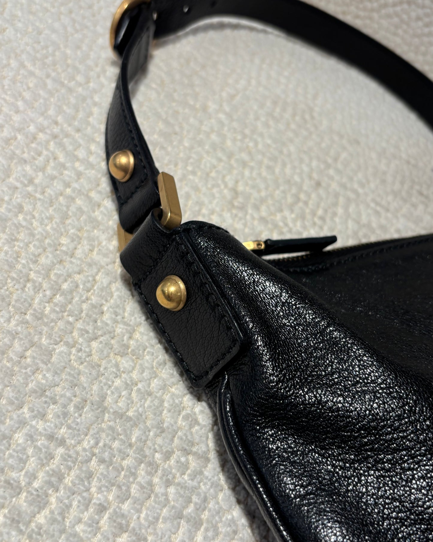 Gucci Blondie Bag - Black Leather & Hold Hardware