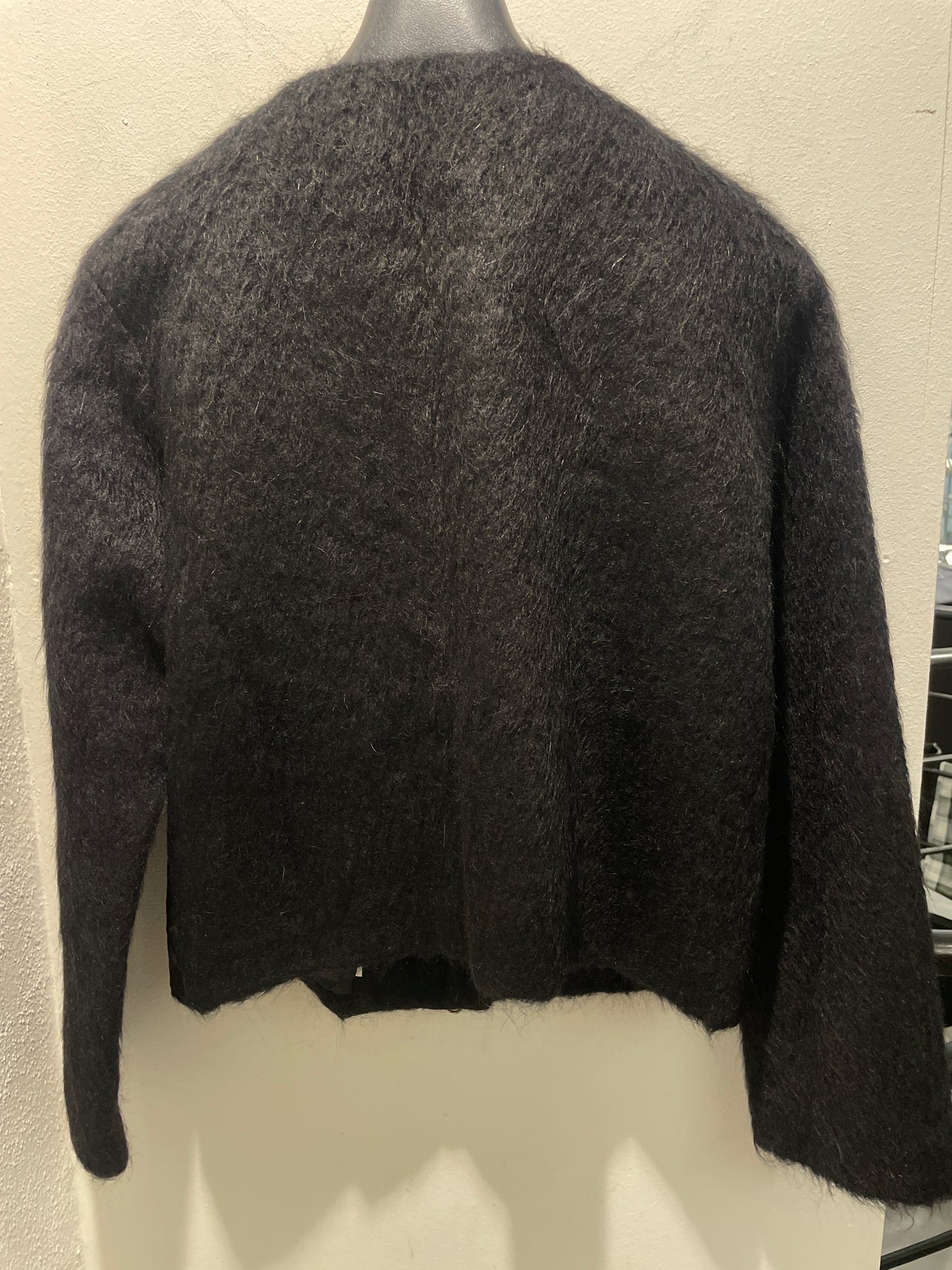 Mauro Grifoni — Premium Alpaca-Mohair Jacket with Lambskin Leather - Size IT 44 / EU40