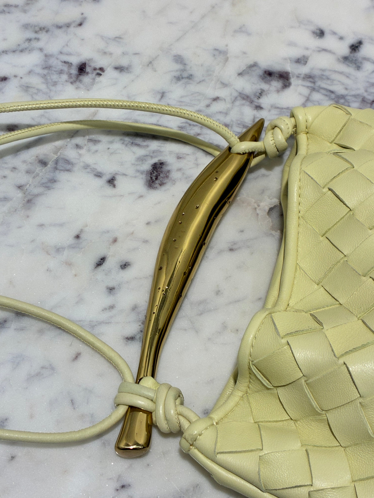 Bottega Veneta - Mini Sardine - Ice Cream Yellow - Medinas Wardrobe