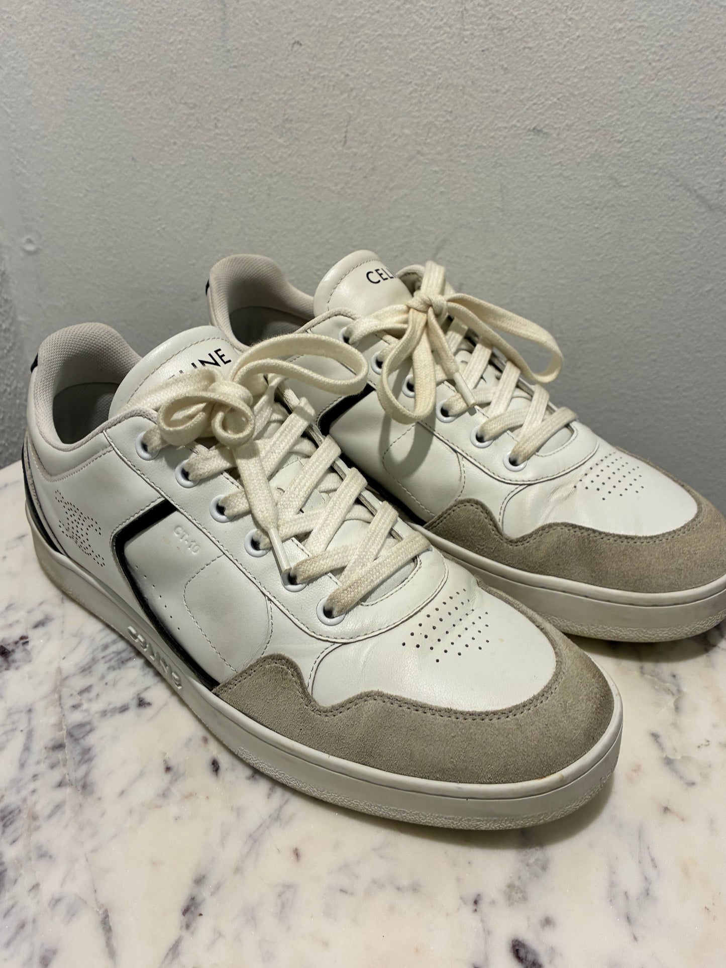 Celine Sneakers  – Classic with Logo - Size 39