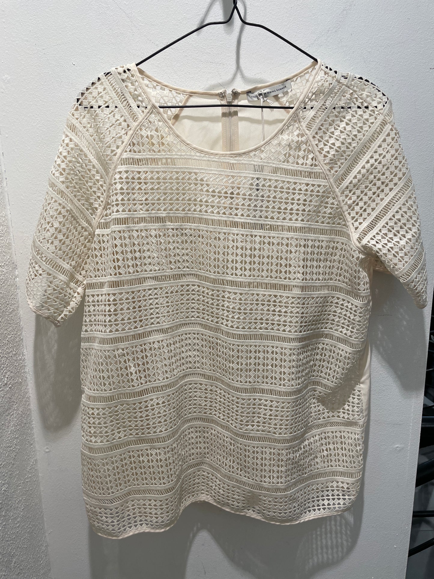 Hey Moon - Lace Blouse – Cream - L