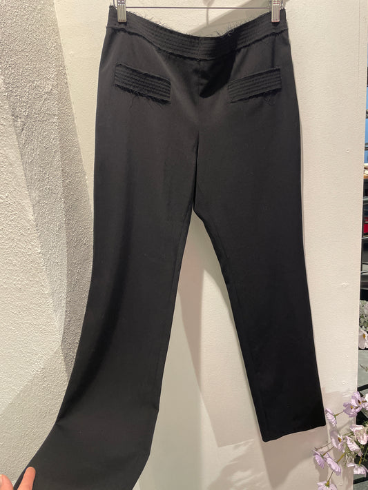 Chanel Pants – Wool in Black – EU 38