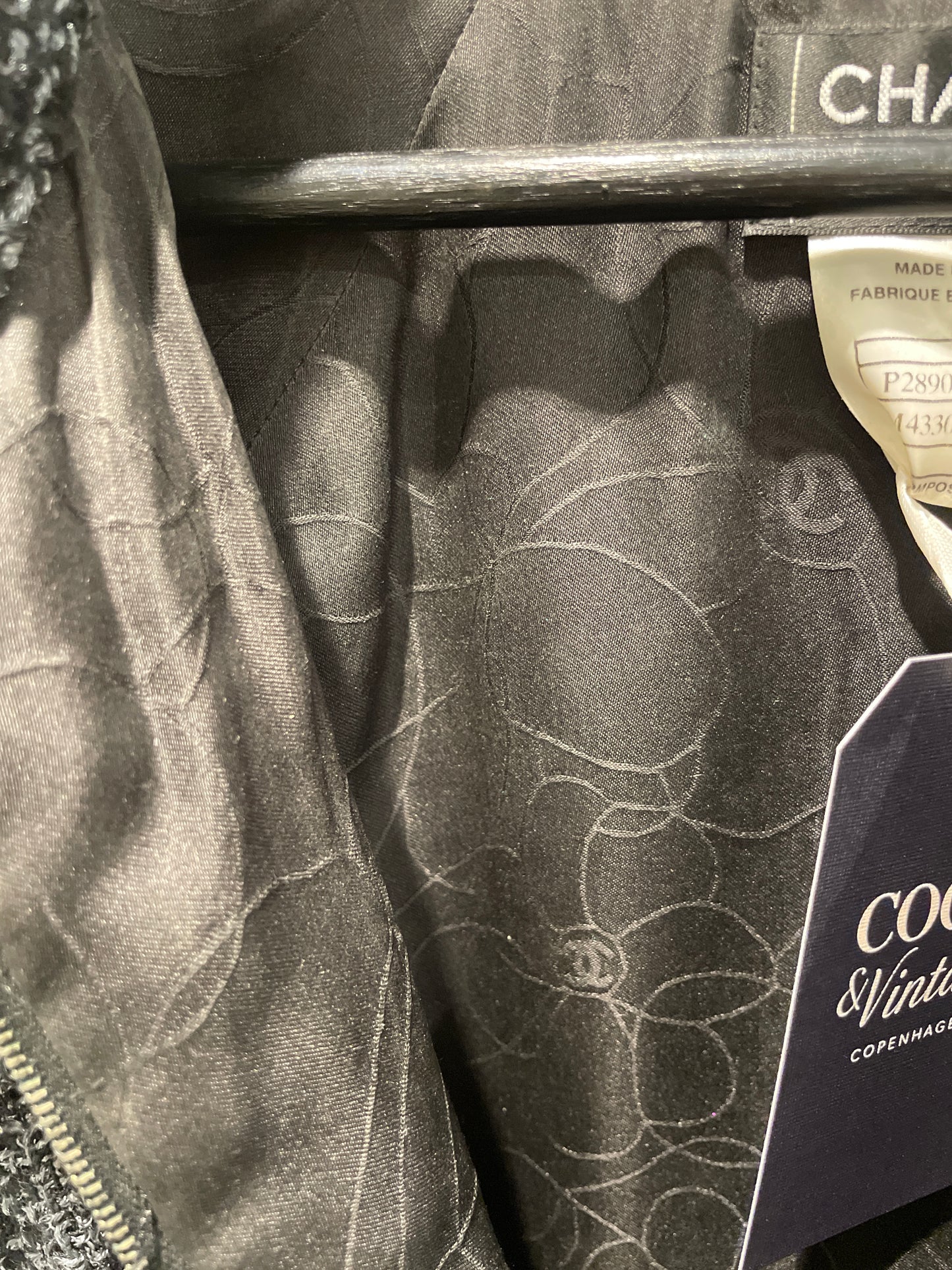 Chanel Dress – Tweed in Black, Grey & Silver - EU 36