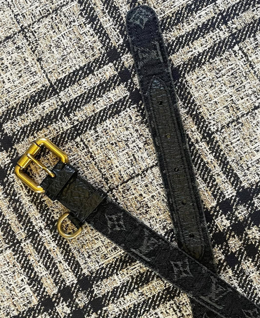 Louis Vuitton - Denim bælte - 90