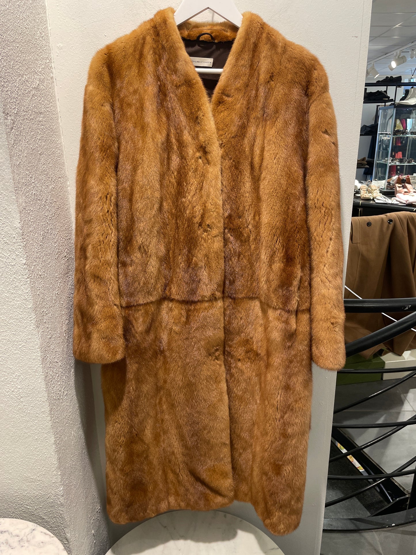 Birger Christensen - Long Mink Fur Coat – EU38 - Medinas Wardrobe