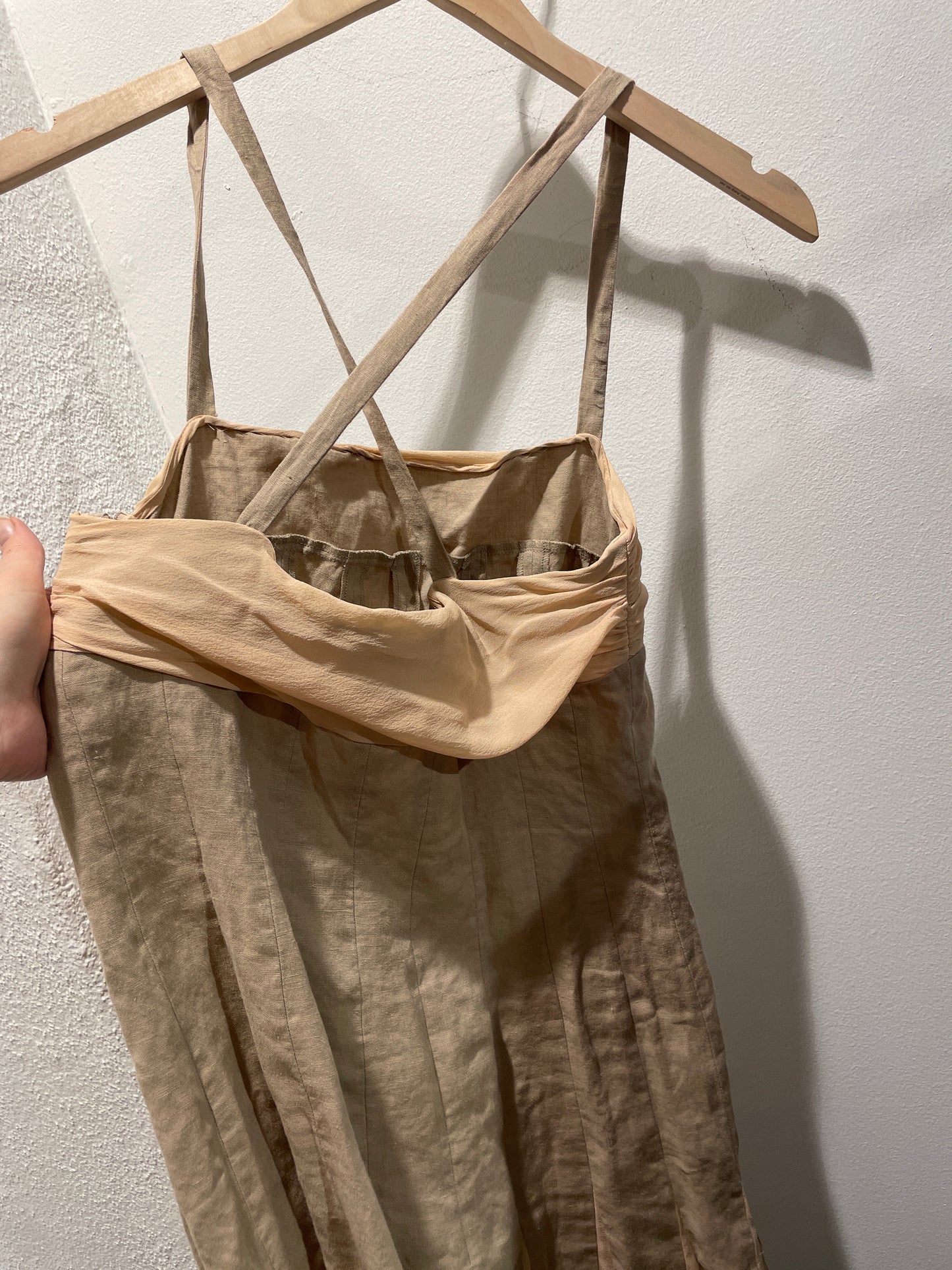 Moschino dress - soft linen - EU38