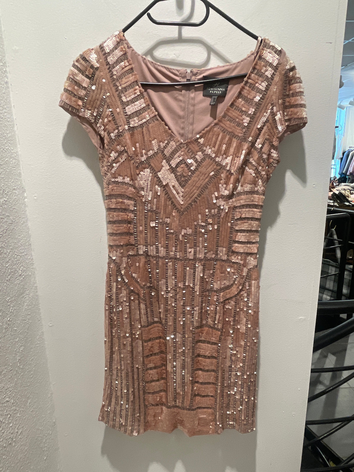 Adrianna Papell - Sequindress - rose - EU36