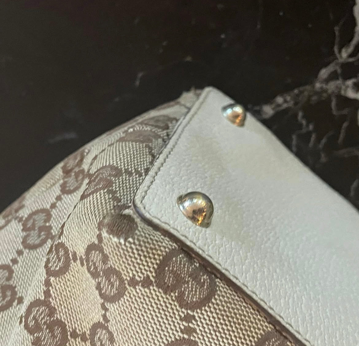 Gucci tote - Sølv hardware - Monogram cavas