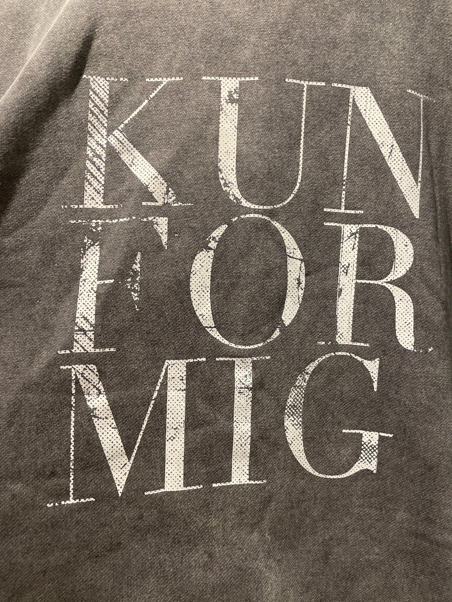 KUN FOR MIG - Sweatshirt - Antracite - Medinas Wardrobe - M