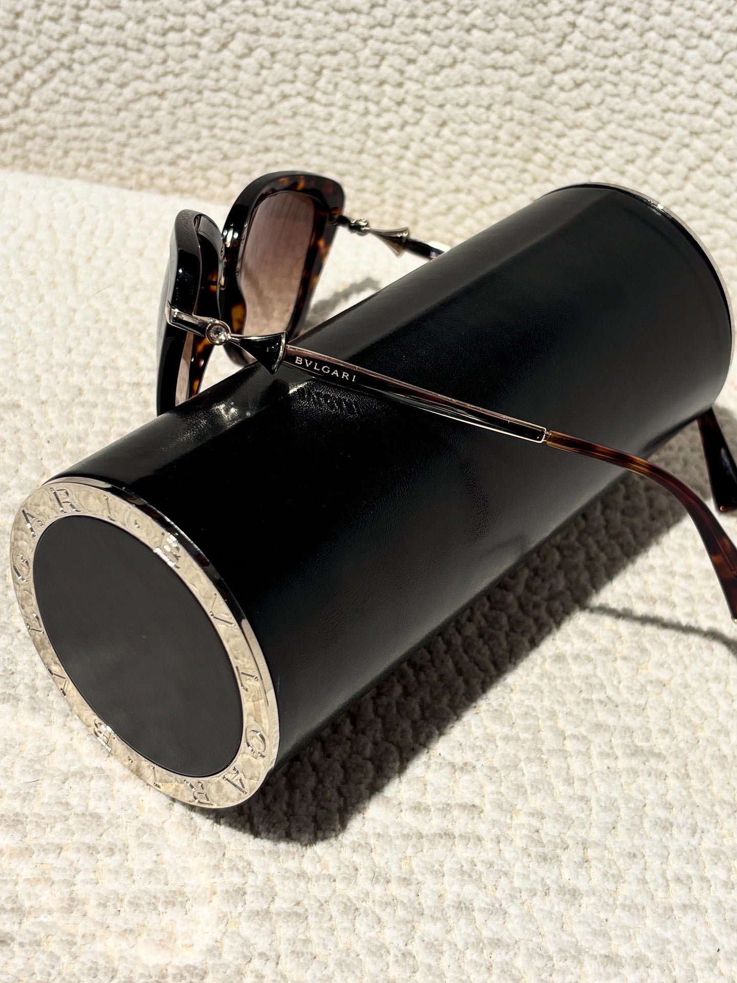 Bvlgari Sunglasses - Brown with Logo