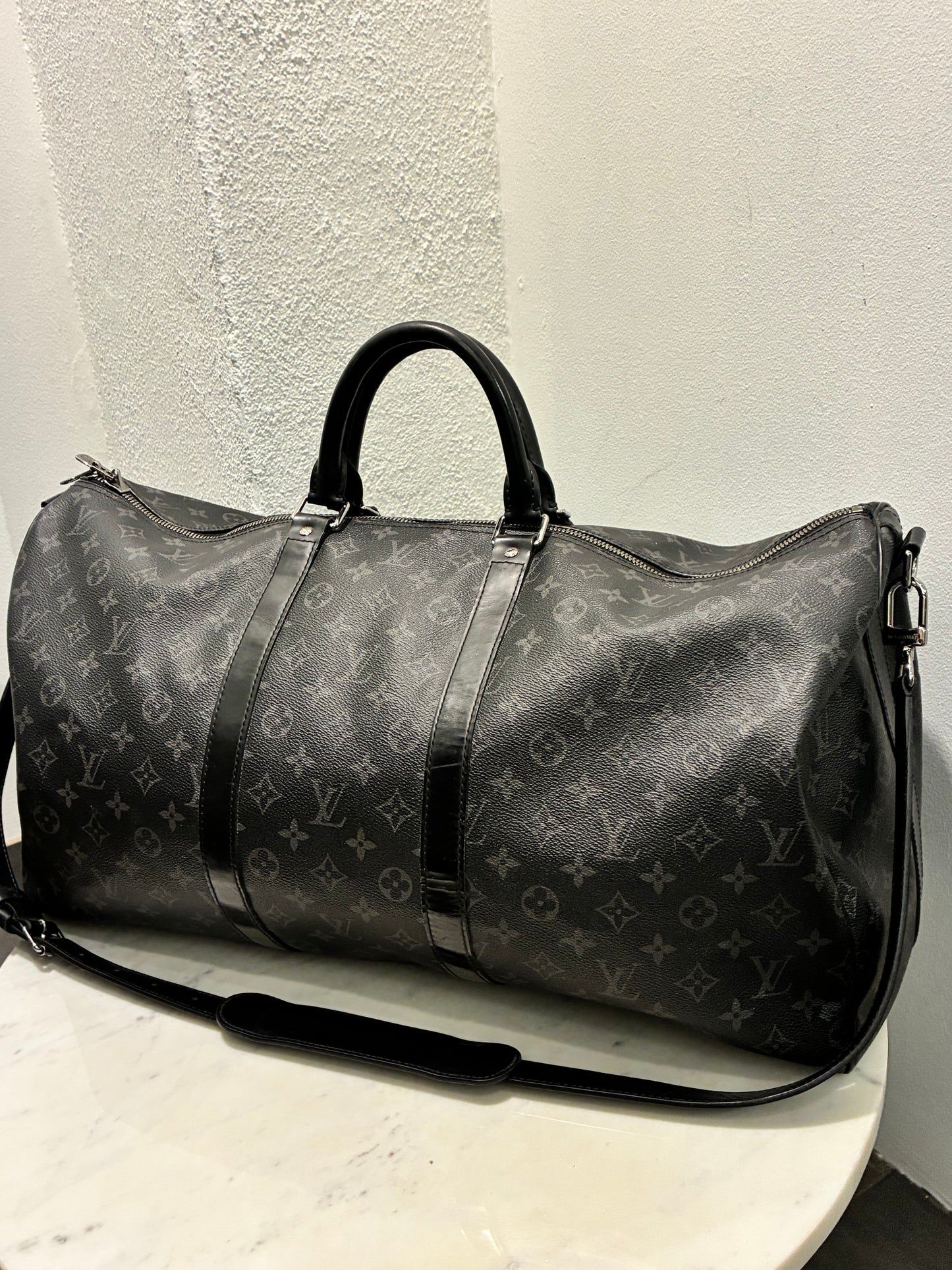 Louis Vuitton Keepall - 55 cm - Monogram Eclipse