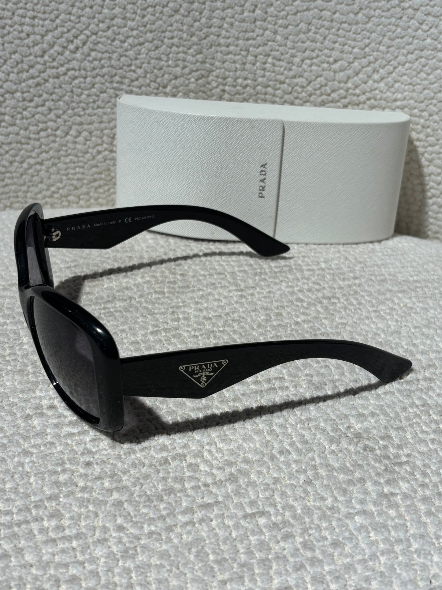 Prada Sunglasses - Black with Logo