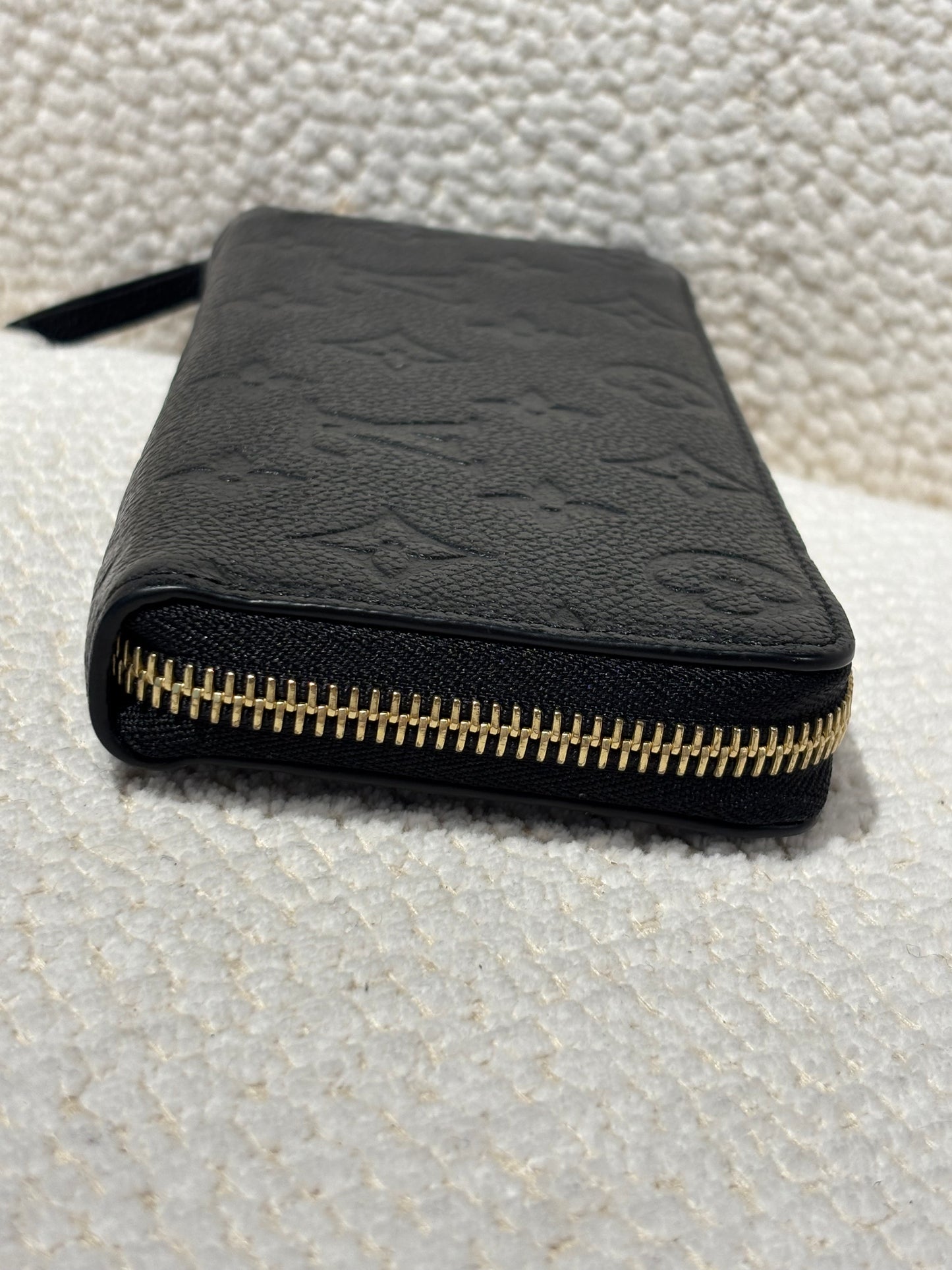 Louis Vuitton Wallet – Monogram Empreinte Leather in Black