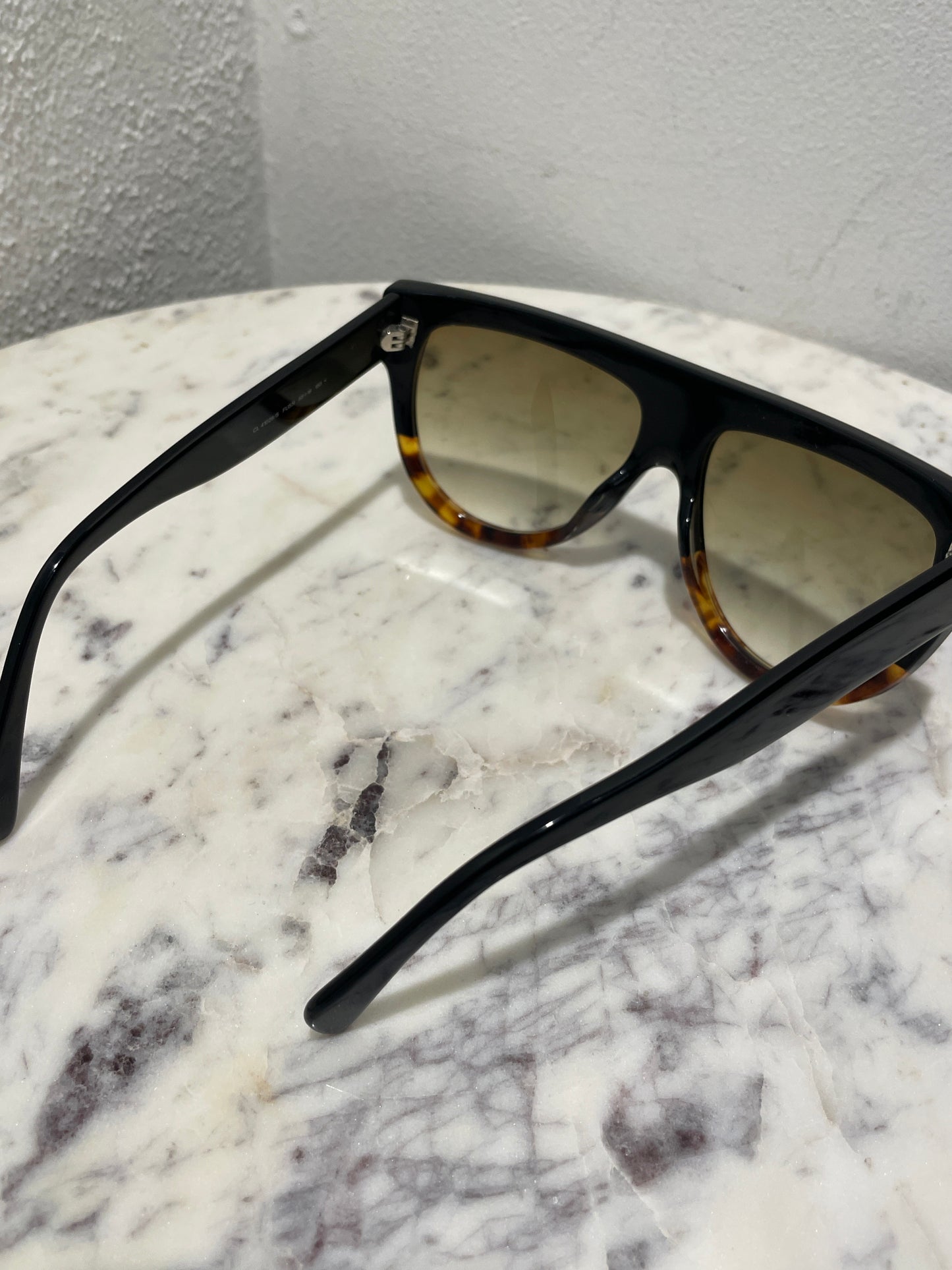 Celine Shadow Sunglasses – One Size / Black Tortoise