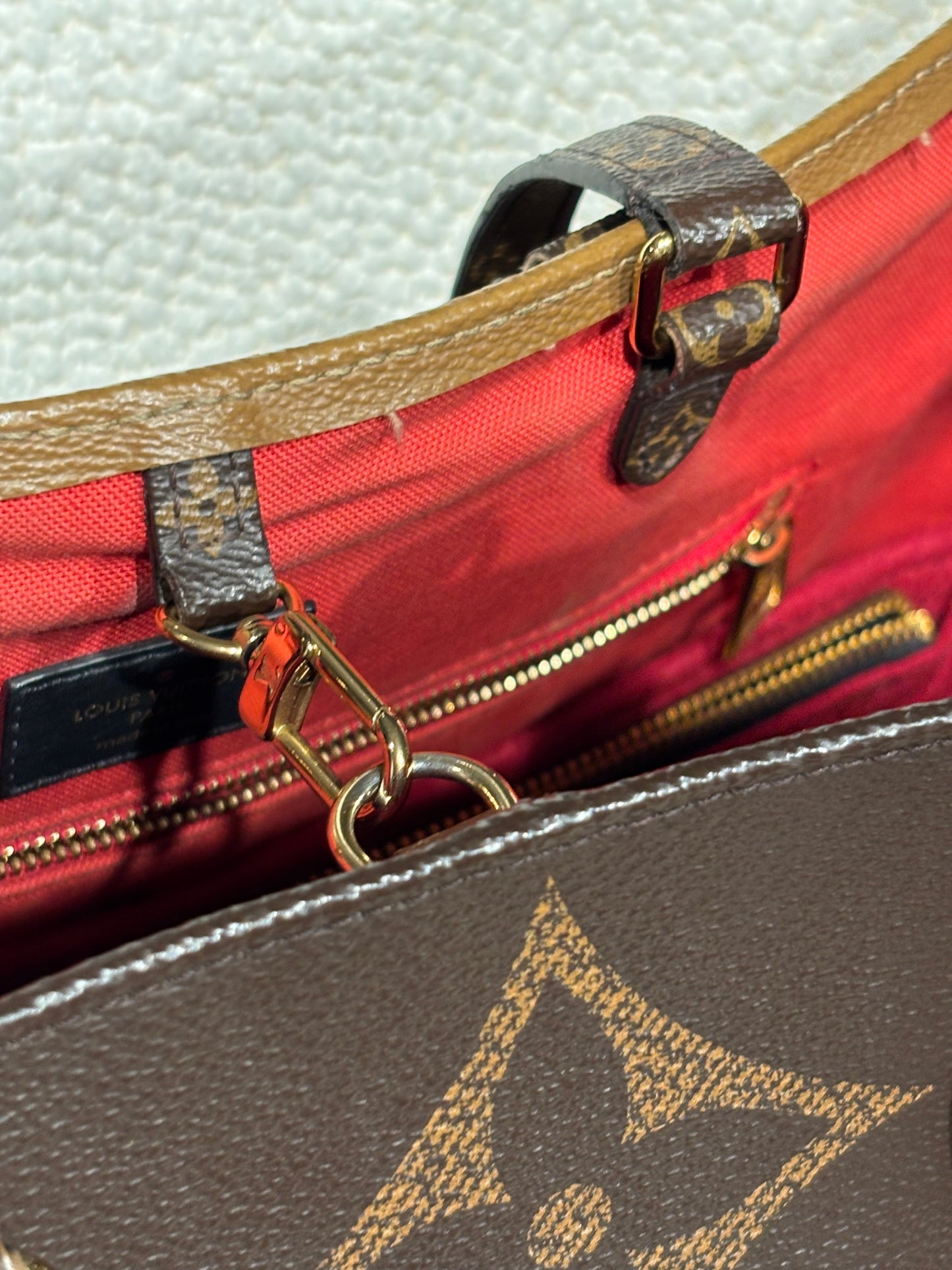Louis Vuitton – Onthego- Brown & Light Brown Monogram Tote