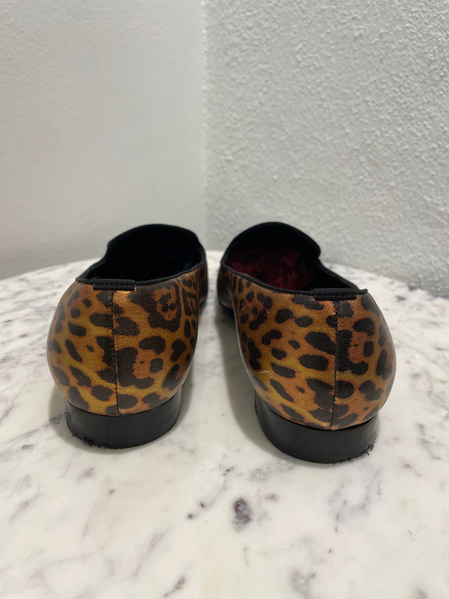 Saint Laurent Le Loafer – Leopard Print Smooth Shiny Leather - 37,5