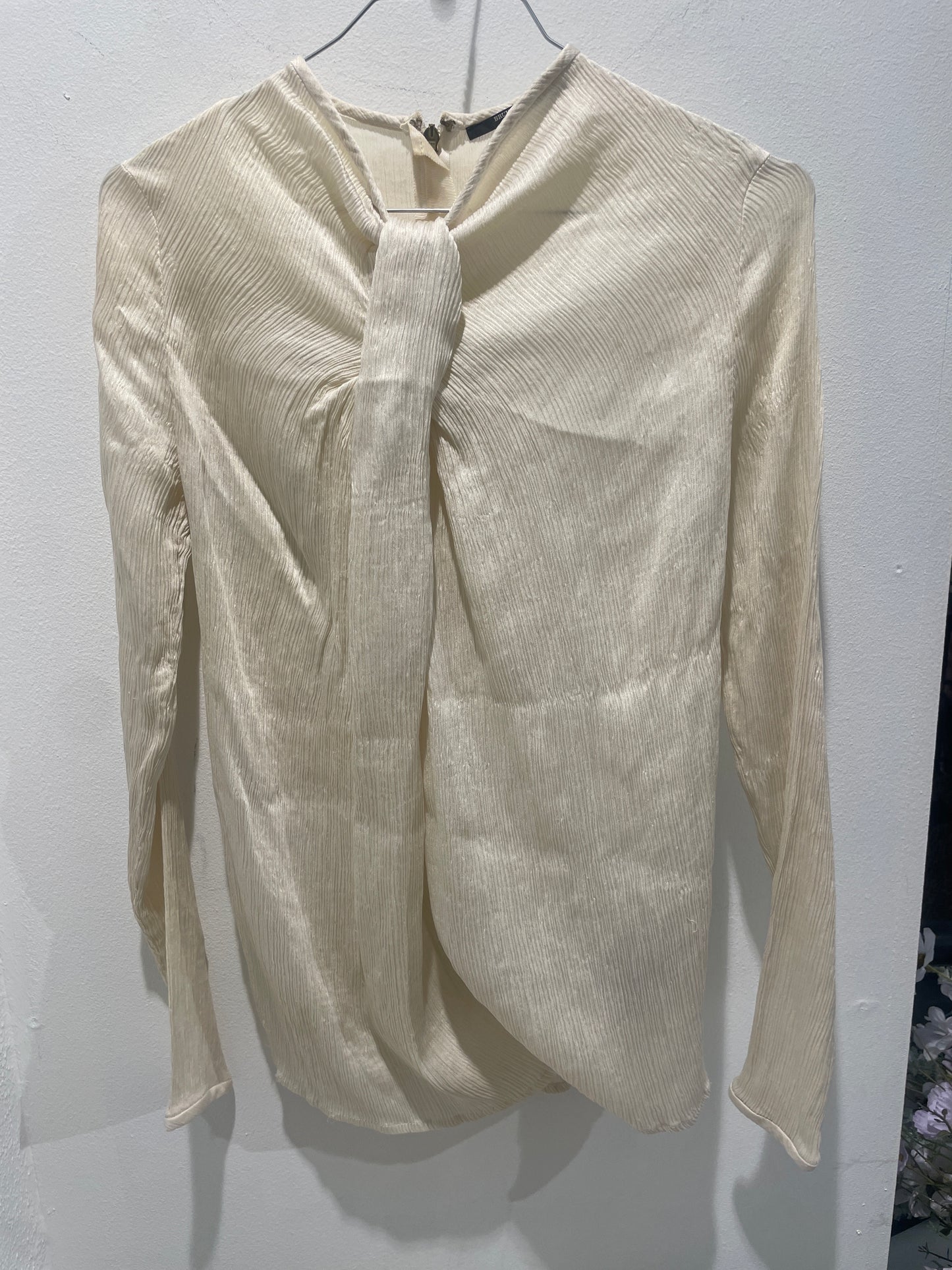 Bruuns Bazaar - crepped top - Ecru - EU34