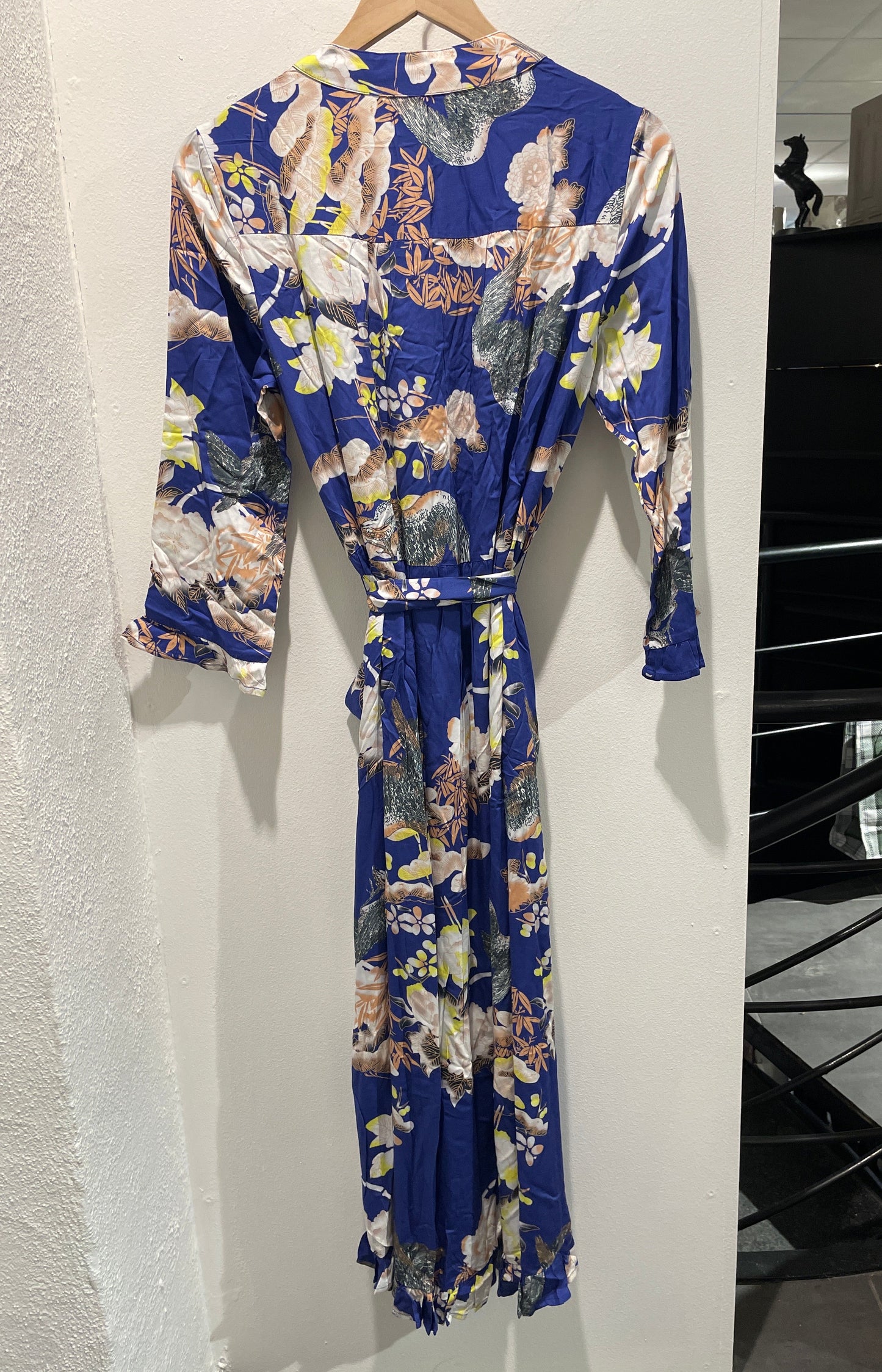 Lolly’s Laundry dress - Blue with Floral Print - Size M