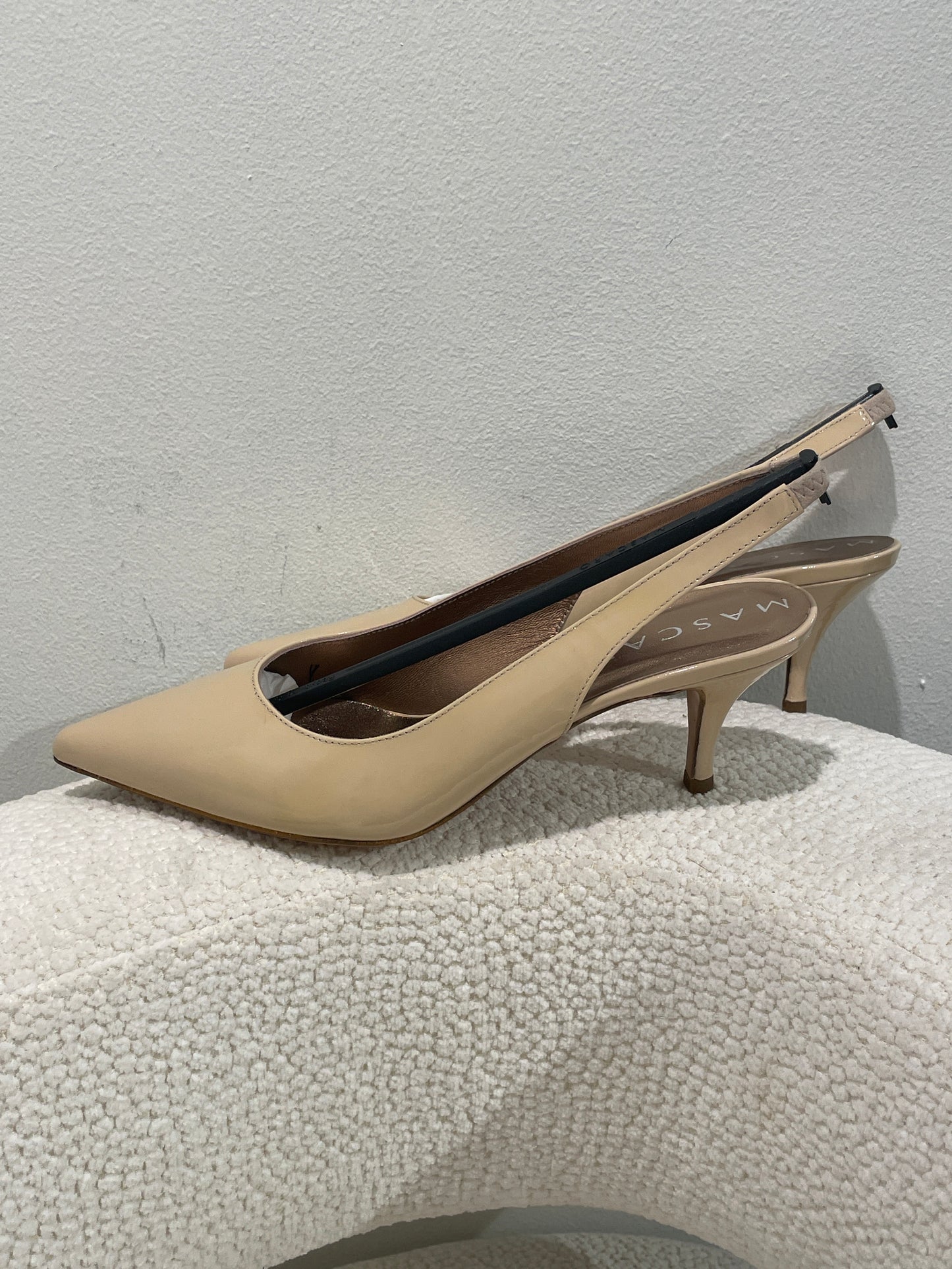 Mascaro – slingbacks - Patent Leather - sand/beige - 38,5