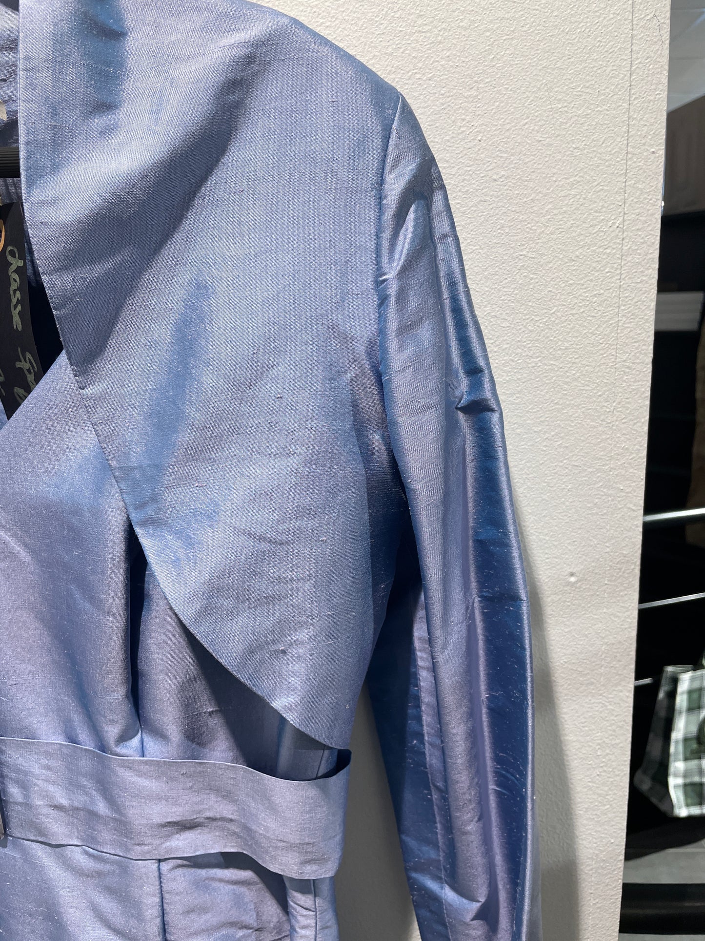 Lasse Spangenberg Set - blue silk - Size M/L