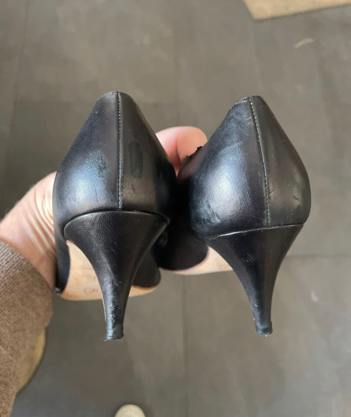 Chanel - Cambon heels med elastisk fod og CC logo