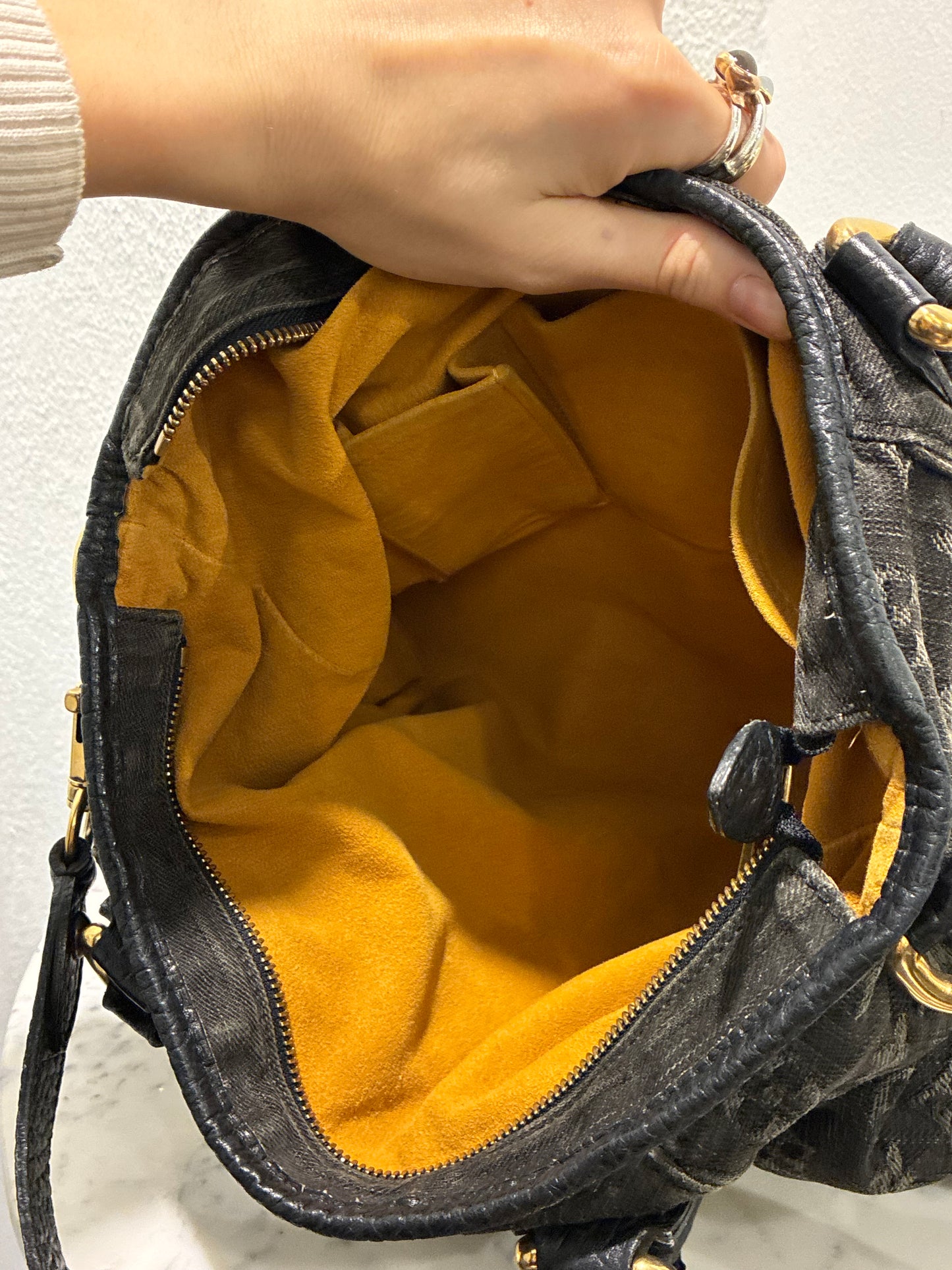 Louis Vuitton - Vintage Denim Neo Cabby Bag