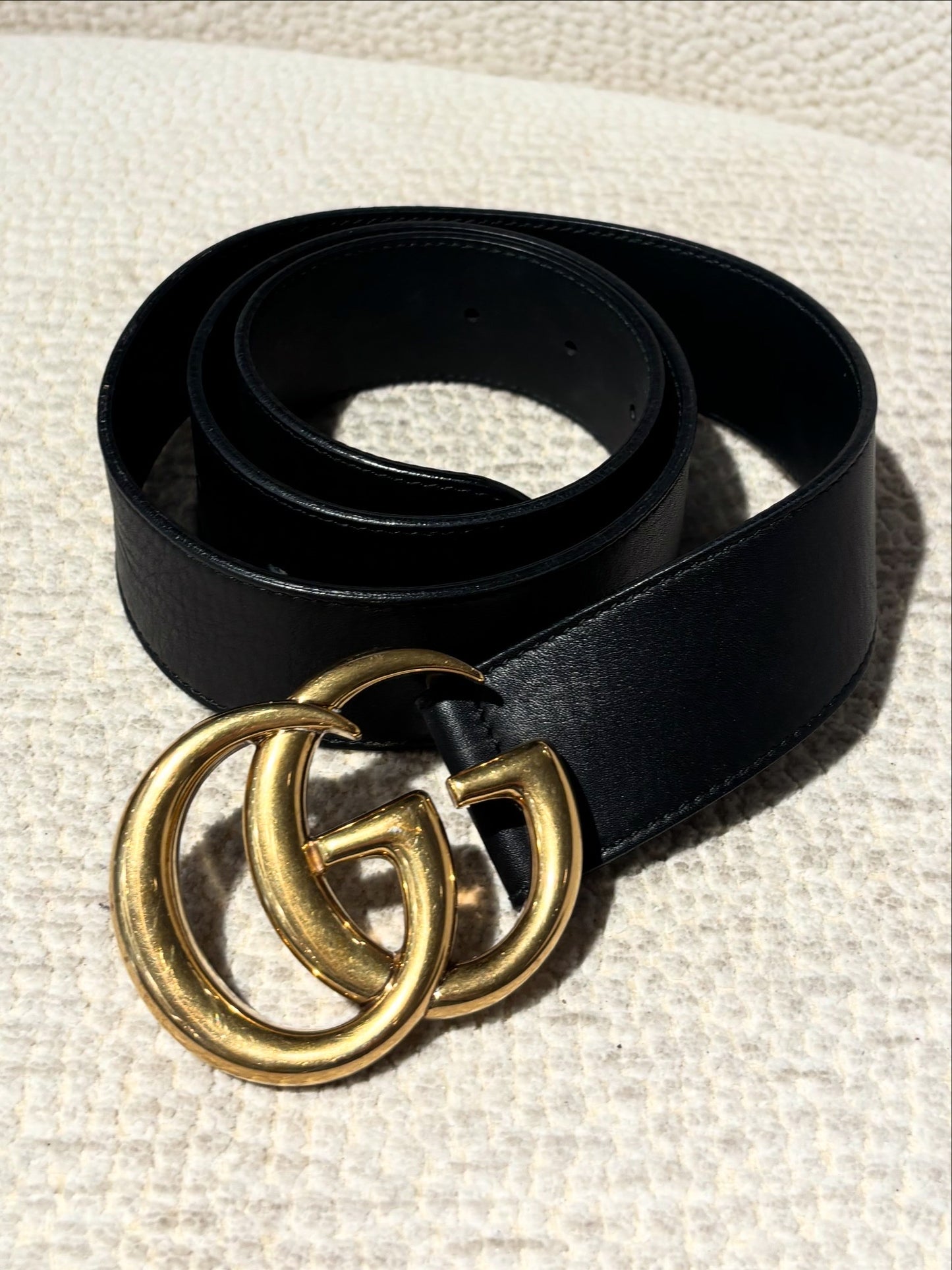 Gucci GG Belt - Size 85