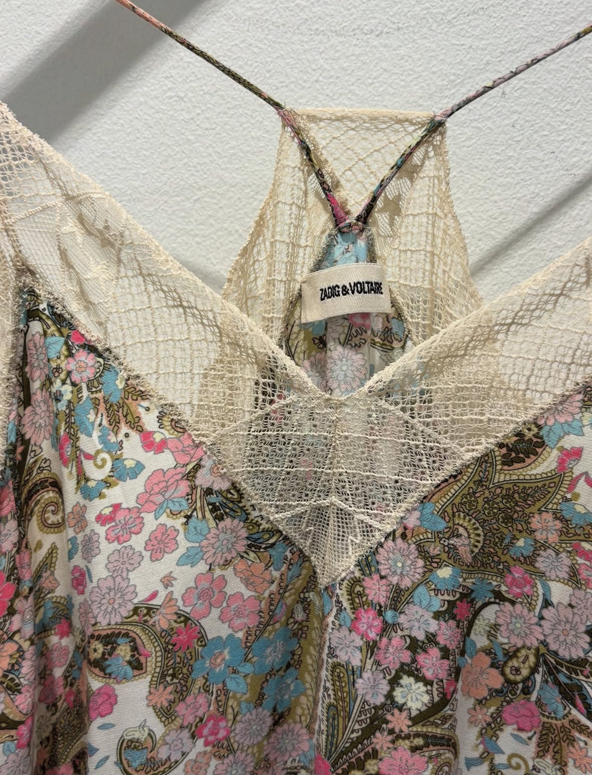 Zadig & Voltaire Dress - Floral & Lace - Size Medium