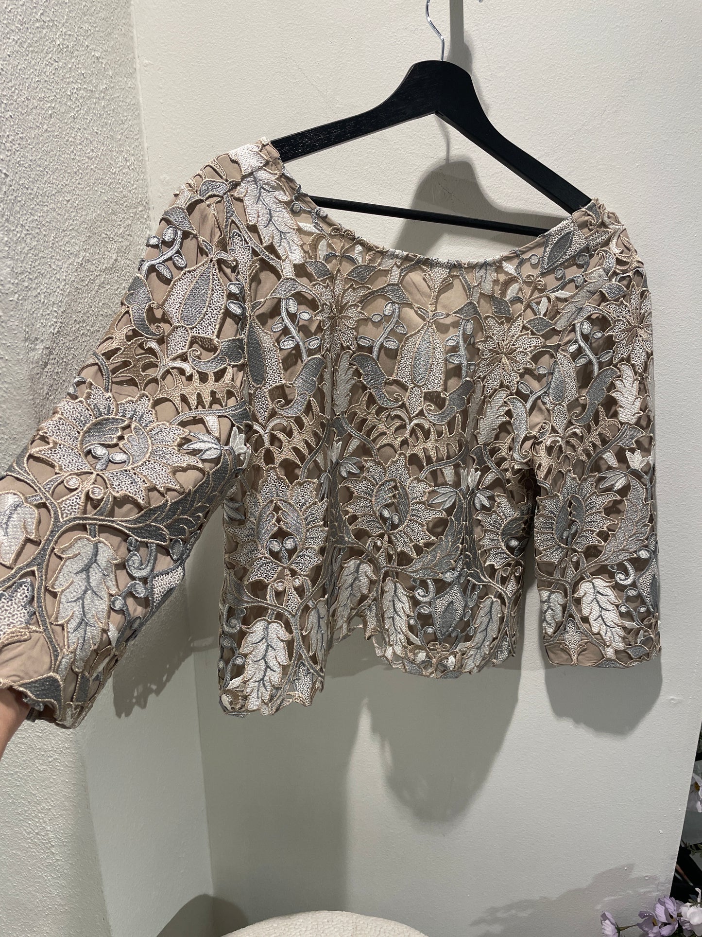Bruuns Bazaar top - Beige/sand/rosegold - EU36
