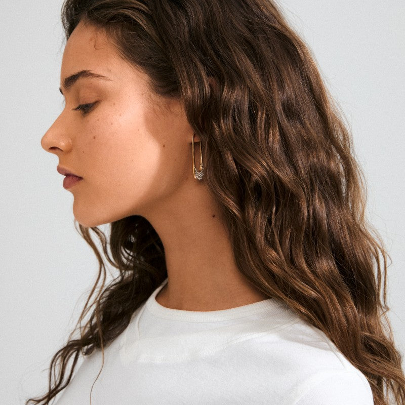 Pilgrim - Earrings - Safetypins - Medinas Wardrobe