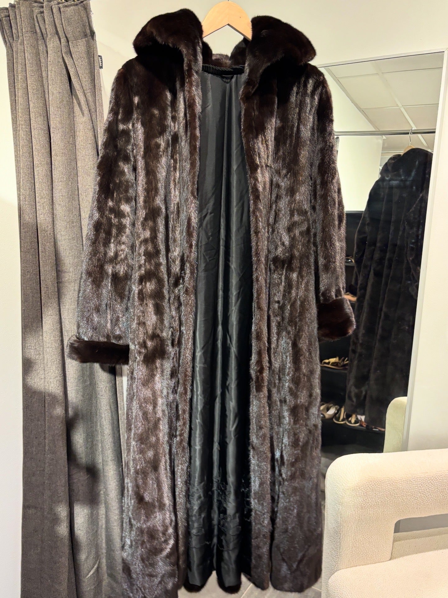 Furrier Ole B. Christensen Fur Coat - Mink - Size S-L