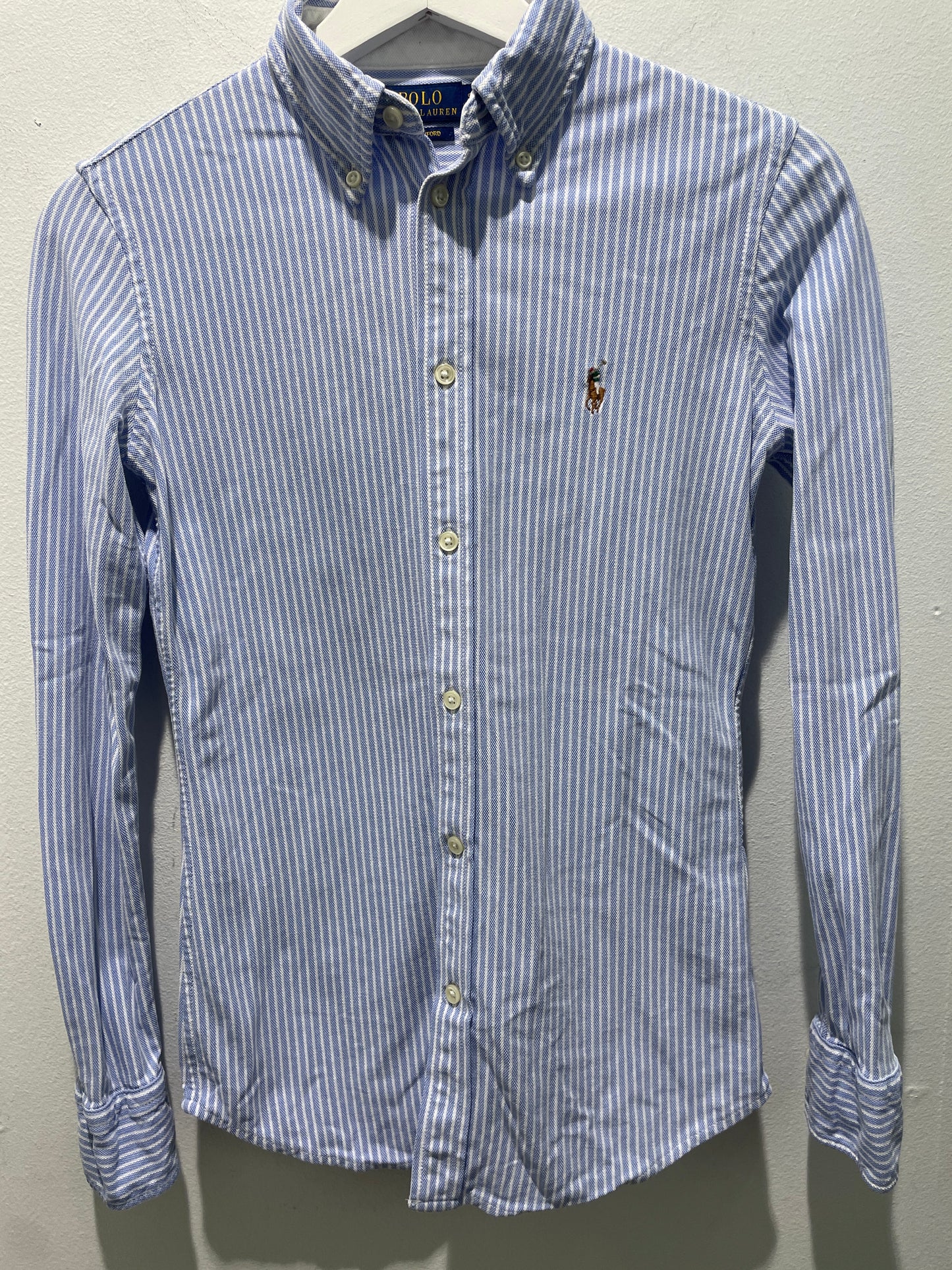 Polo Ralph Lauren — Striped Oxford Button-Down Shirt - Size EU XS