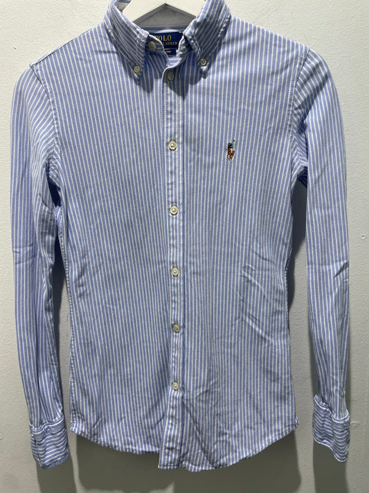 Polo Ralph Lauren — Striped Oxford Button-Down Shirt - Size EU XS