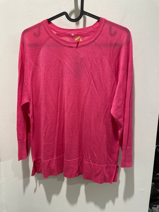 Thin knit - bright pink - S/M