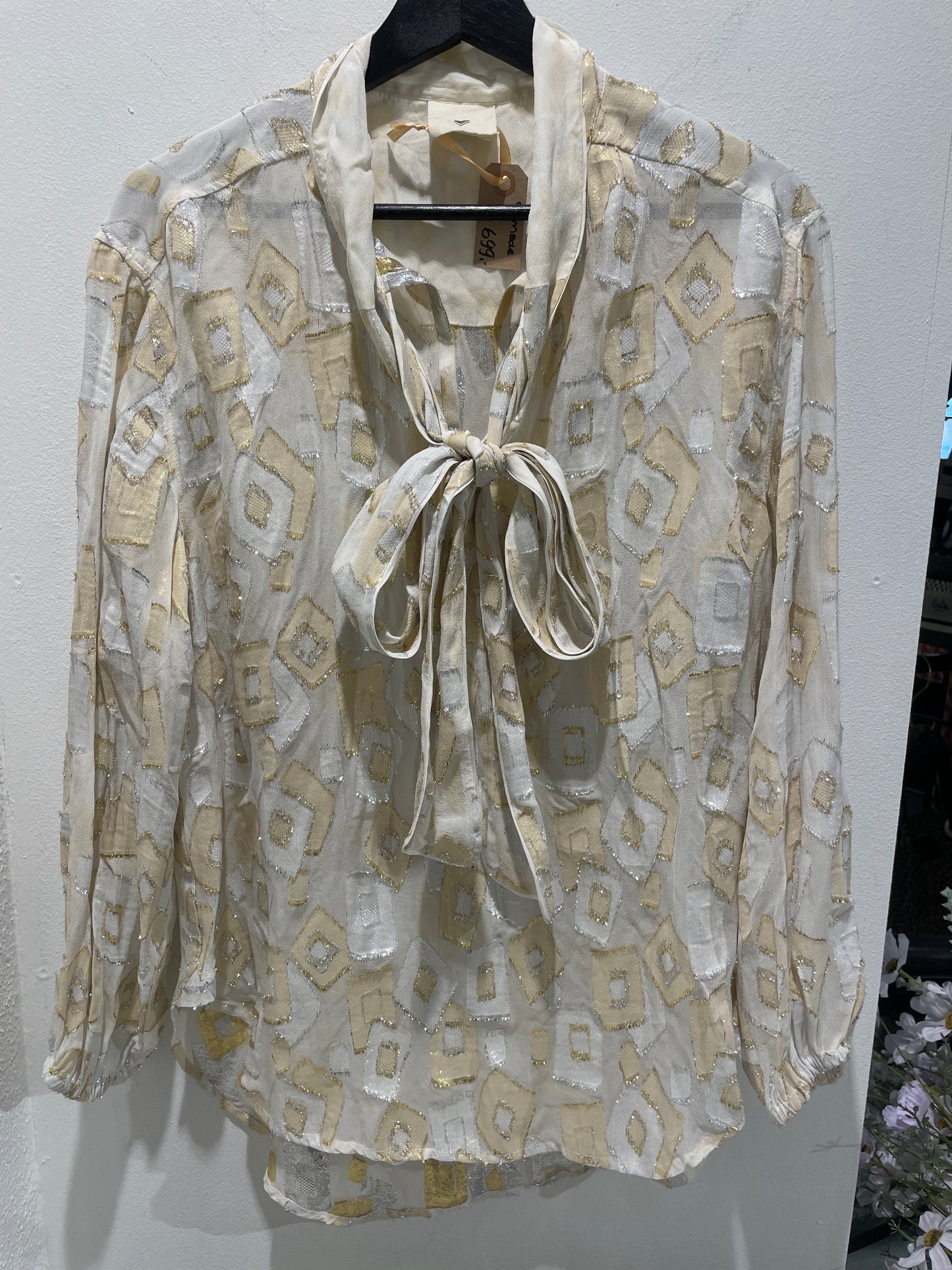 Heartmade - shirt ecru/gold - XS-M